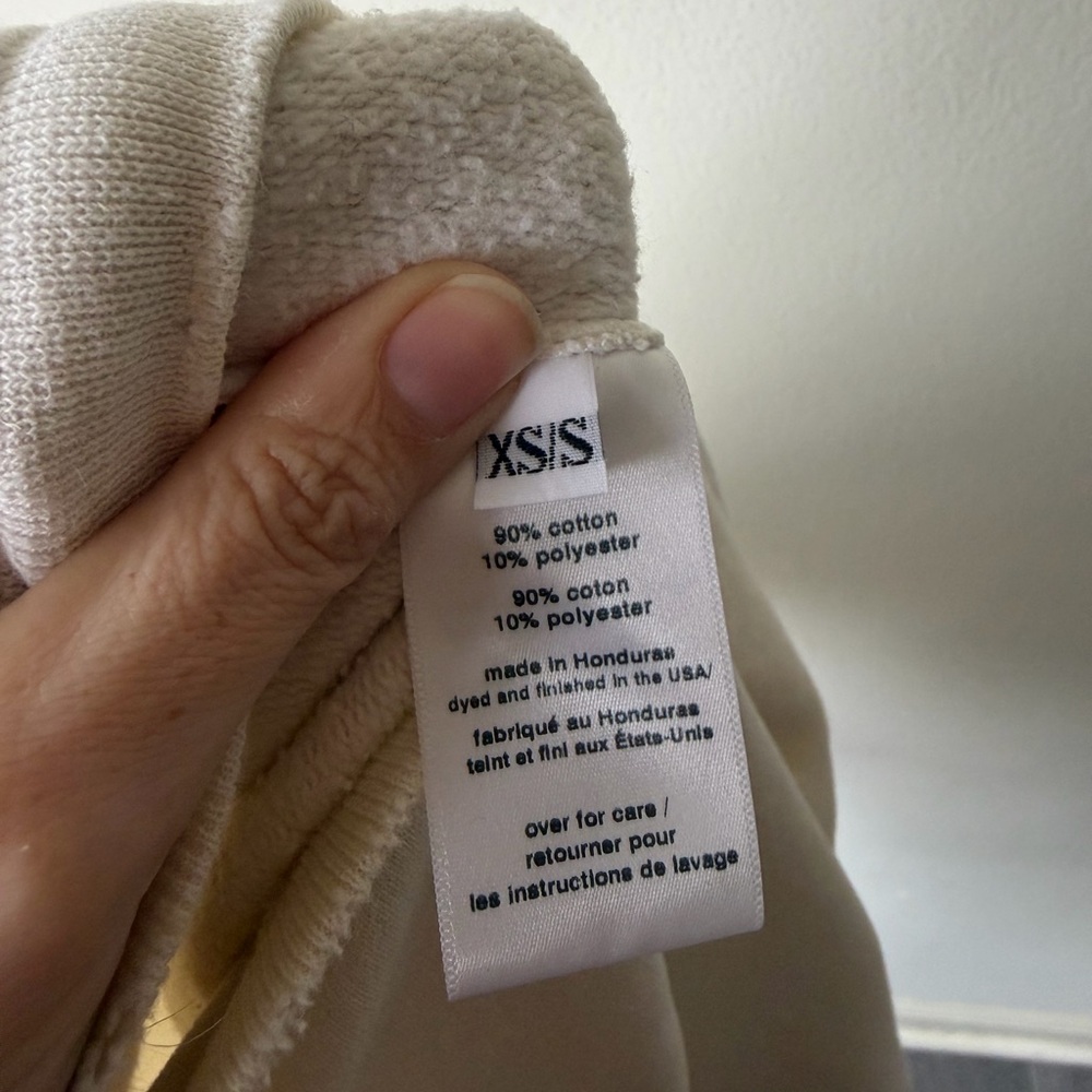 RACHEL COMEY Fond Dirty White Sweatshirt Size XS / S - Picture 6 of 8